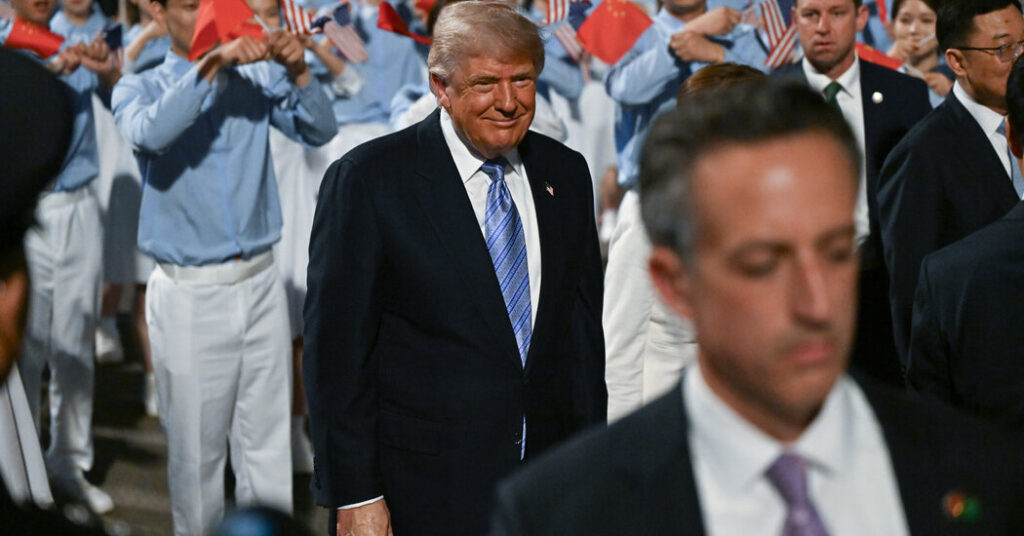 Trump Arrives in Beijing to Begin High-Stakes Summit With Xi