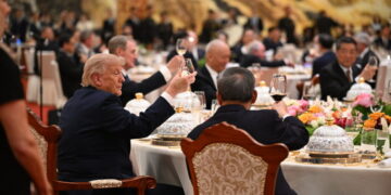 China’s State Dinner for Trump Includes Beef Ribs, Roast Duck and Tiramisu