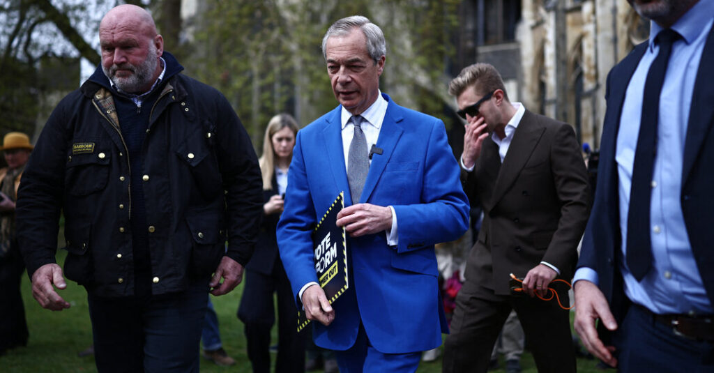 Leader of Reform U.K. Says £5 Million Gift Was ‘Reward’ for Brexit