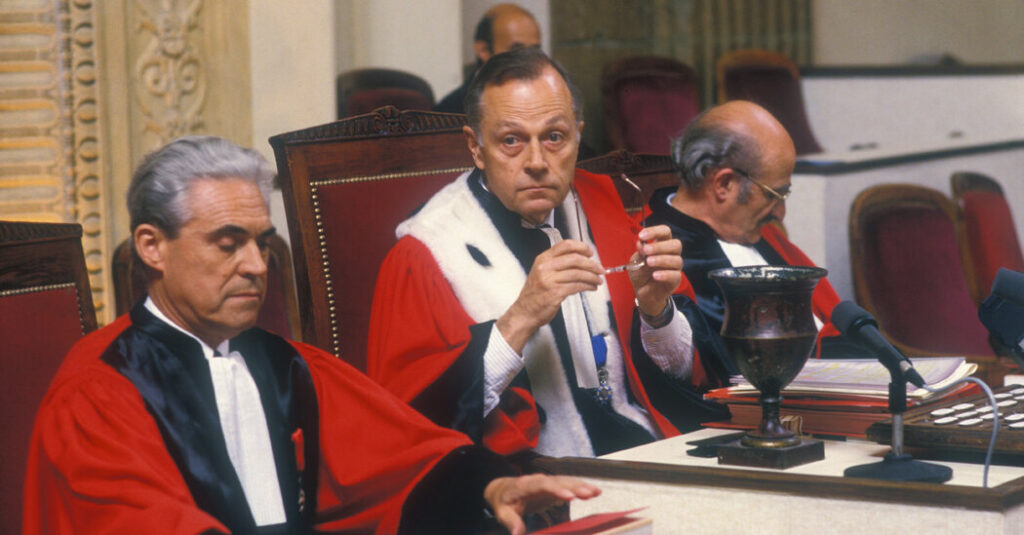 André Cerdini, Judge in Trial of Nazi Klaus Barbie, Dies at 96
