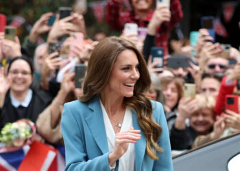 In Italy, Princess Catherine Puts Her Wardrobe to Work