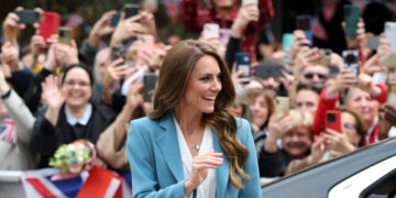 In Italy, Princess Catherine Puts Her Wardrobe to Work