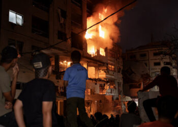 Israeli Strike Targeted Top Hamas Leader in Gaza, Officials Say