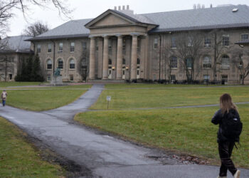 Cornell Criticizes Students After Its President Bumps Them With His Car