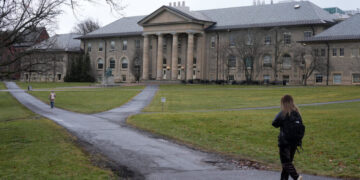 Cornell Criticizes Students After Its President Bumps Them With His Car