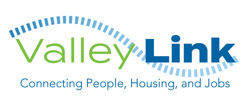 VALLEY LINK logo with the slogan 