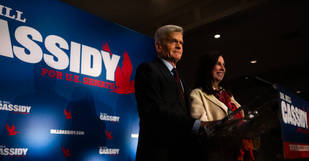 Cassidy Loses His Primary in Louisiana, as Trump Vanquishes Another G.O.P. Foe