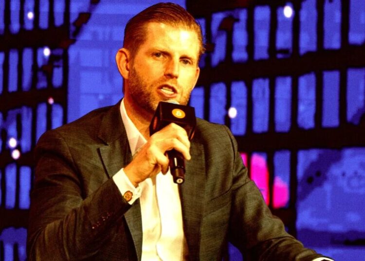 Eric Trump’s Crypto Company Is Falling Into Total Disaster