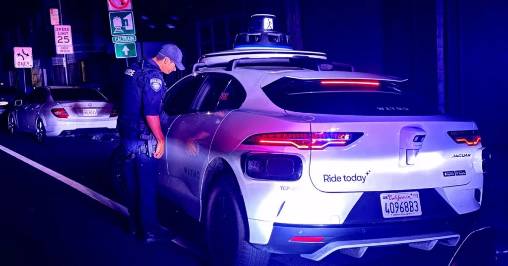 AV Companies Might be in Trouble Now As Cops Start Ticketing Driverless Cars