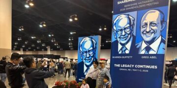 Berkshire’s cash pile hits $397.4 billion as profit more than doubles, but annual meeting attendance falls sharply without Warren Buffett as CEO