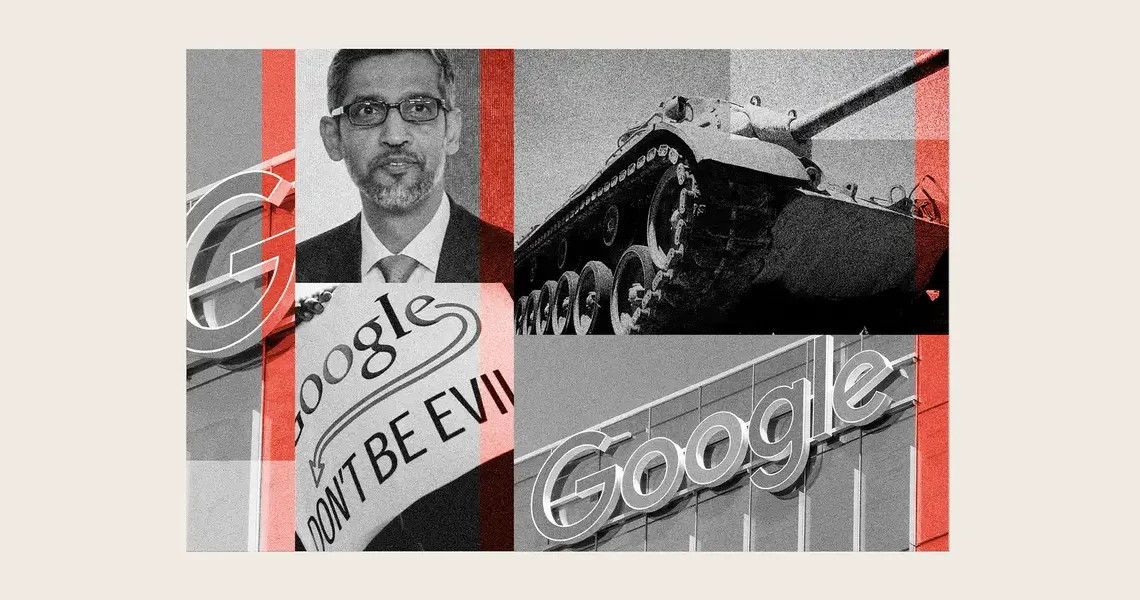 How Google made peace with war