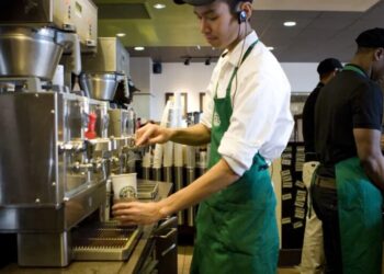 He started as a part-time Starbucks barista at 17. Now he’s an exec designing the menu