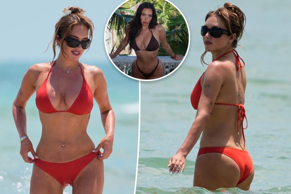 Kylie Jenner’s BFF Stassie Karanikolaou shows off new butt in bikini after BBL reduction