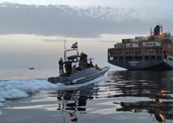 Cargo ship near the Strait of Hormuz comes under attack by multiple small boats as the U.S. and Iran exchange peace plans