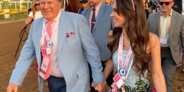 Bill Belichick, 74, and much-younger girlfriend Jordon Hudson, 25, make Kentucky Derby debut together