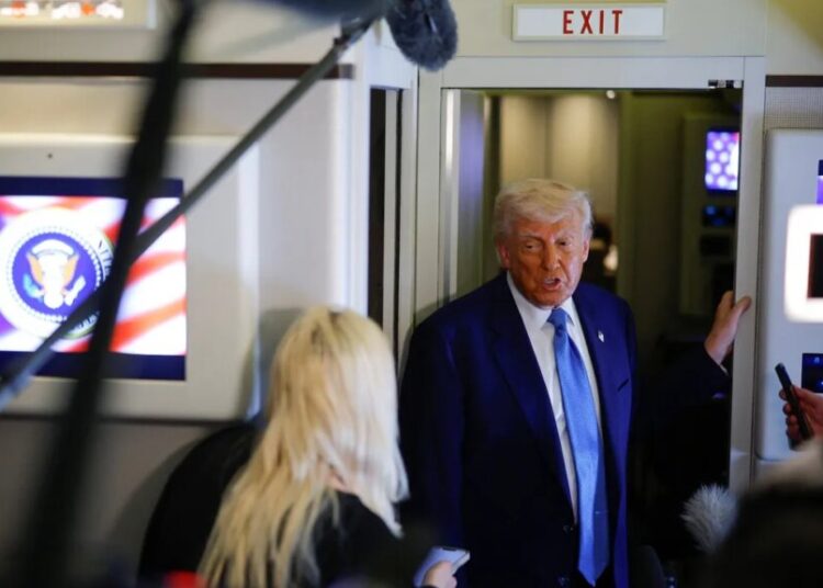 Trump warned America’s enemies of imminent doom — yet left his own country in the dark