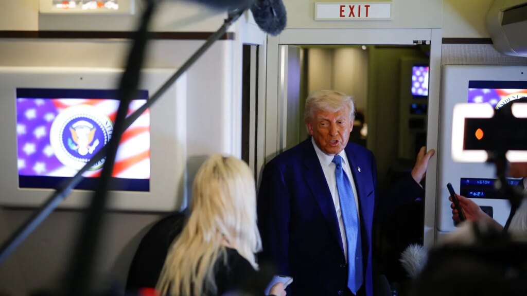 Trump warned America’s enemies of imminent doom — yet left his own country in the dark