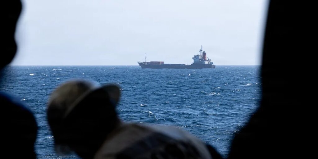 Trump says U.S. will guide stranded ships from ‘neutral and innocent’ countries out of the Strait of Hormuz while hinting at positive Iran talks