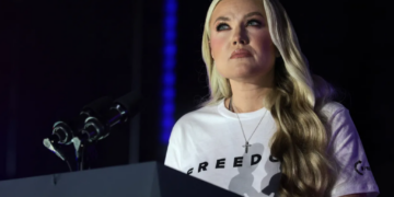 Erika Kirk fires back as right-wing rumor mill runs wild over tenure at Turning Point USA