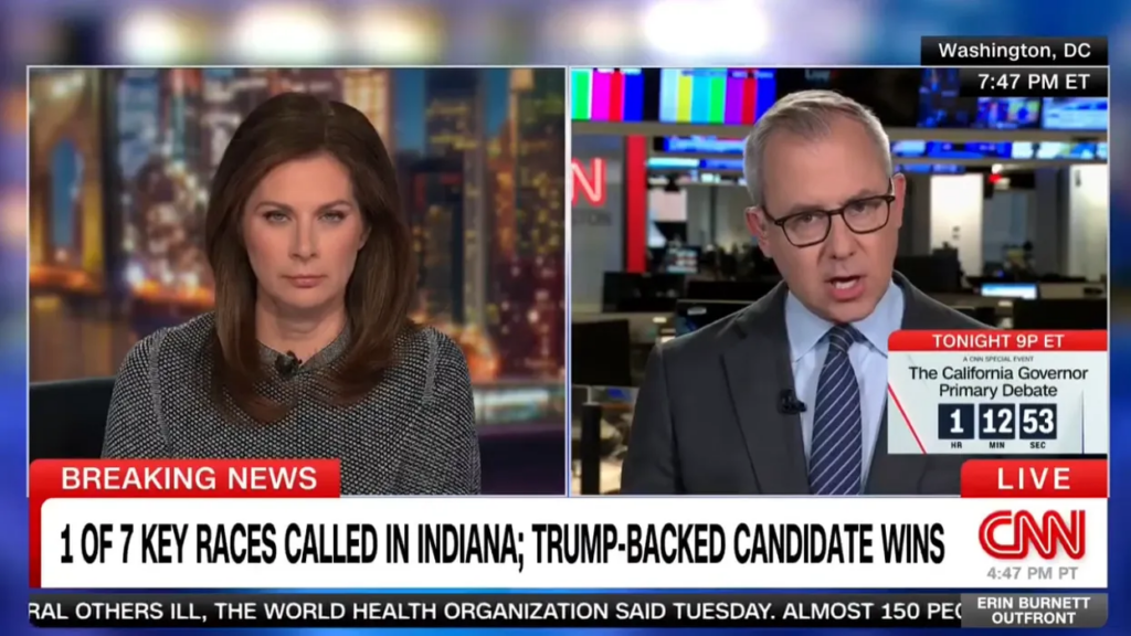 ‘Significant sign’: Reporter floored as first domino falls in Trump’s bid to upend Indiana