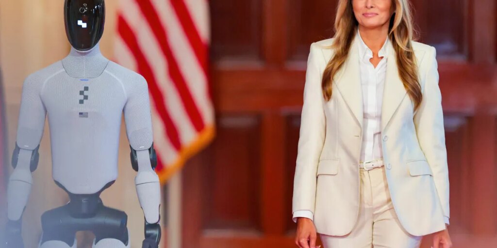 Teachers union chief: Melania Trump’s robot reveals what this administration really thinks of children