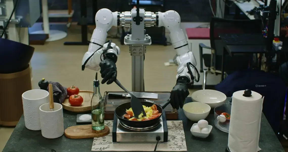 Take a look at these hands: Genesis AI says it taught a robot to cook and play piano close to human-level performance
