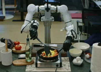 Take a look at these hands: Genesis AI says it taught a robot to cook and play piano close to human-level performance