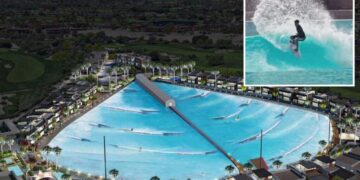 California’s huge new surf park promises 1,000 waves an hour, luxe desert resort as opening date revealed