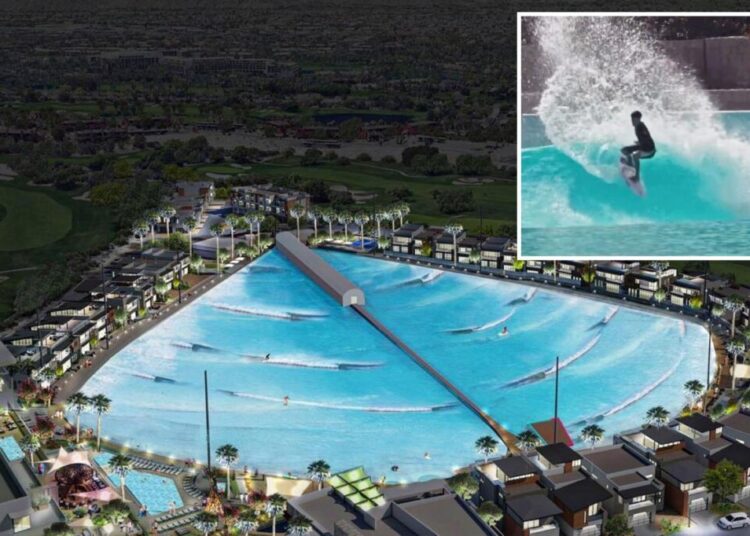 California’s huge new surf park promises 1,000 waves an hour, luxe desert resort as opening date revealed