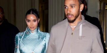 Kim Kardashian bought last-minute tickets to see her own Broadway show with Lewis Hamilton