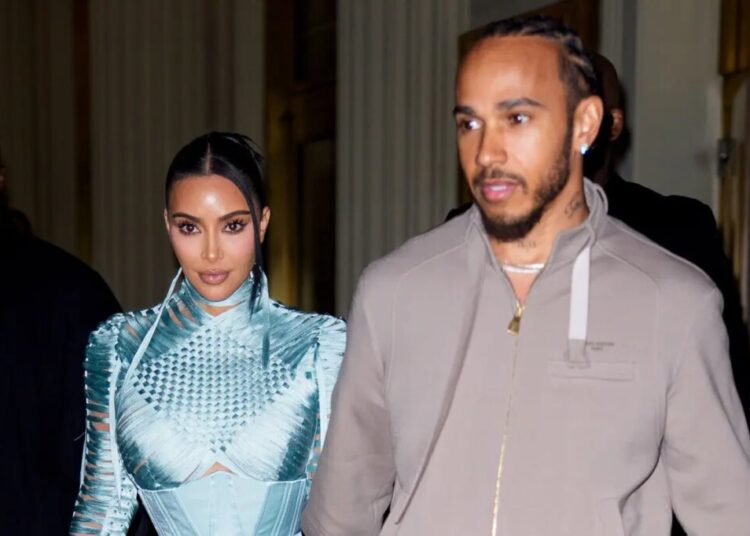 Kim Kardashian bought last-minute tickets to see her own Broadway show with Lewis Hamilton