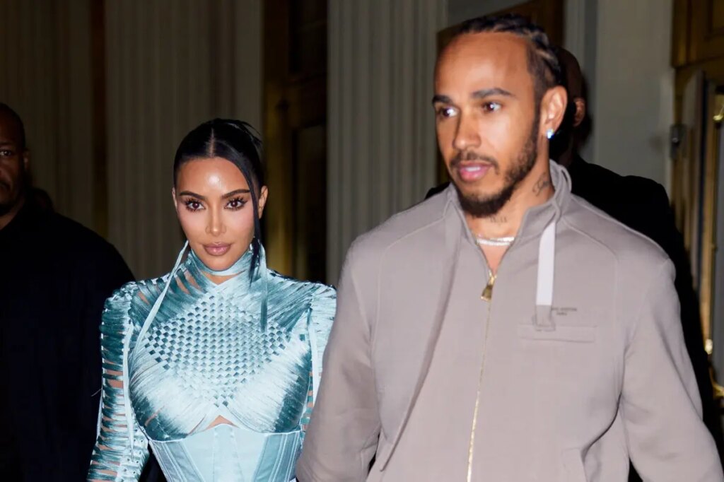 Kim Kardashian bought last-minute tickets to see her own Broadway show with Lewis Hamilton