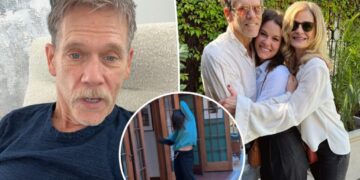 Kevin Bacon attacked by swarm of bees while on hike with daughter