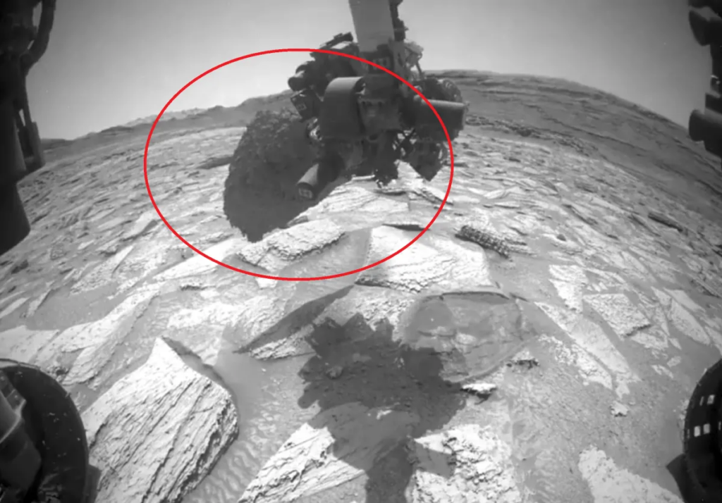 NASA Rover Gets Arm Stuck Inside Mars Rock, Struggles to Break Free