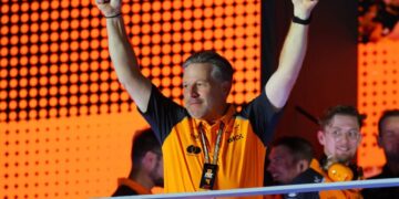 Before the McLaren CEO got a $50 million payday from his team’s F1 championship, he was a high-school dropout who got his start on Wheel of Fortune