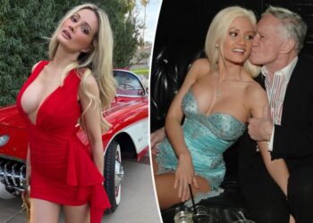 Holly Madison details ‘really weird’ group sex nights with Hugh Hefner at the Playboy mansion