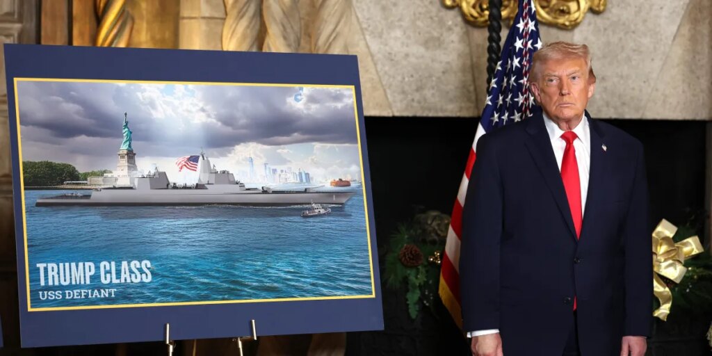 Navy plans to buy 15 costly Trump-class battleships by 2055