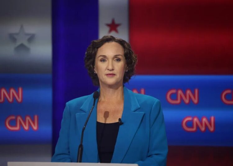 Katie Porter fact-checked on the air after interview attacking Democratic rival over leaked video