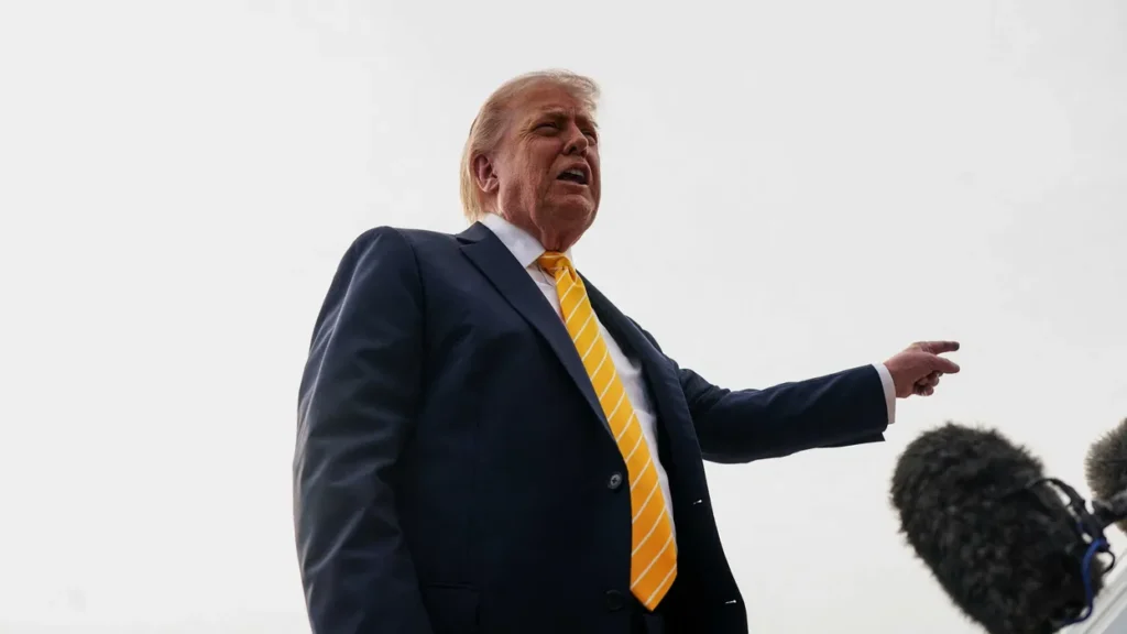 Trump angrily disputes report Republicans teamed up against him to give him a warning