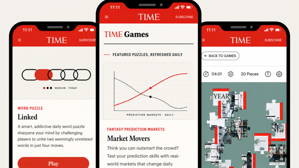 TIME Launches Daily Digital Games