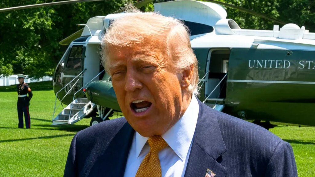‘You dumb person!’ Trump erupts when pressed on his ballooning $1B White House ballroom