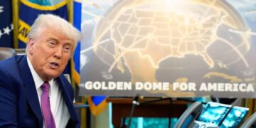 Oops. Trump’s ‘Golden Dome’ missile defense system actually costs about $1 trillion more than he said it would