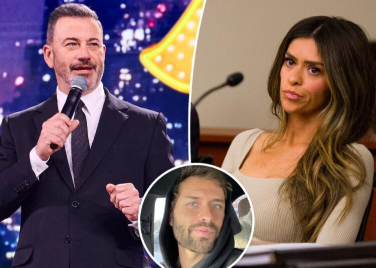 Jimmy Kimmel cracks joke about Taylor Frankie Paul ‘throwing a chair’ at ‘Mormon boyfriend’ Dakota Mortensen