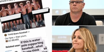 California mom calls for school trustees to resign after ‘OnlyFans’ crack about teen boys in swim briefs