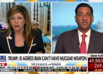 Fox’s Maria Bartiromo has on-air flip-out as guest makes blunt Trump comparison