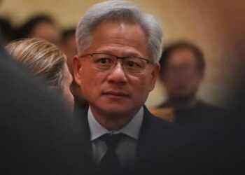 ‘It’s so good’: Jensen Huang enjoys Beijing delicacies on trip with Trump
