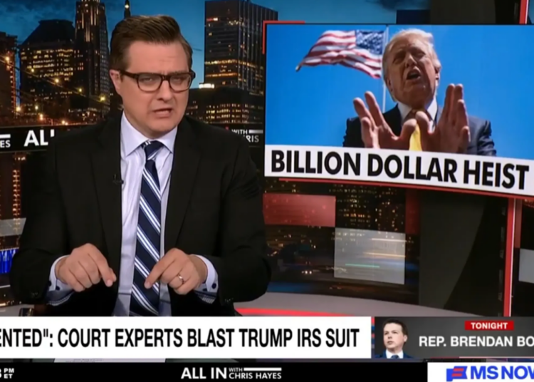 ‘Stinks to high heaven’: Chris Hayes connects the dots on Trump’s brazen slush fund
