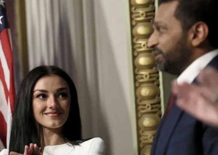 FBI’s Patel baffles closed-door meeting attendees by letting girlfriend participate