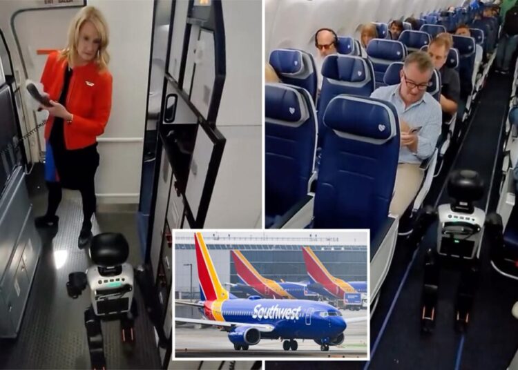 Southwest Airlines bans robots after humanoid ‘Stewie’ takes a flight