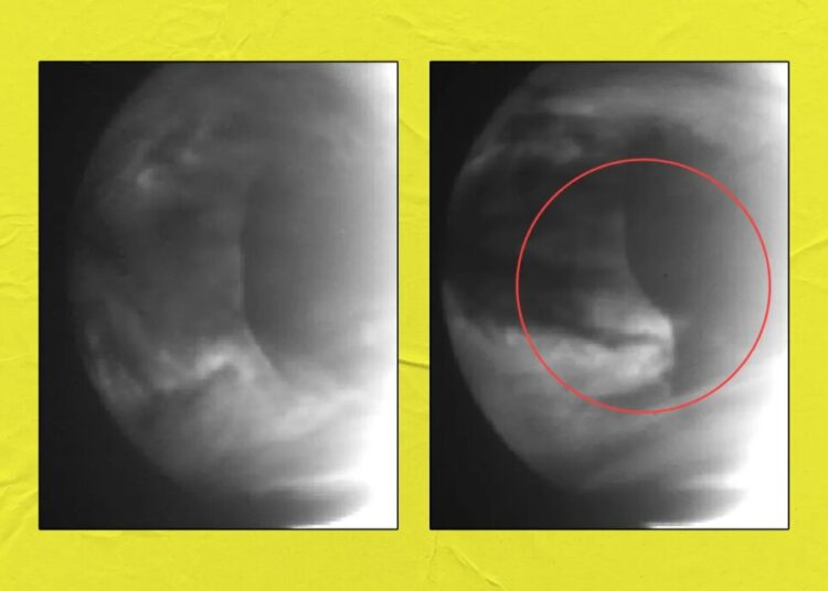 Scientists Detect Weird Anomalies in Clouds of Venus